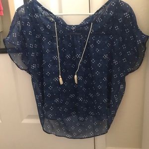 Blue blouse